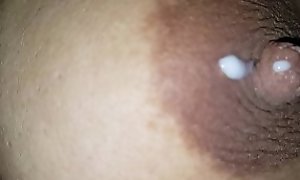 Pressing The Breast Boobs Tits Nipples Milk 56