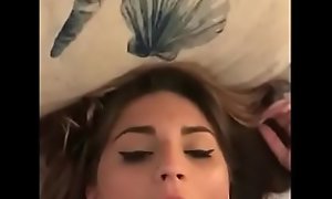 Cute teen i ment on bangtinder porn video  takes a facial