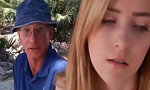 DIRTY OLD MAN FUCK STEP-GRANDDAUGHTER