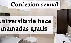 Confesión Sexual: Mamadas Por Vicio. Audio Español.