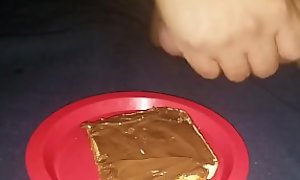 Cum Blasting my Nutella toast.