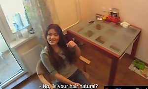 Real european beauty doggystyled on spycam