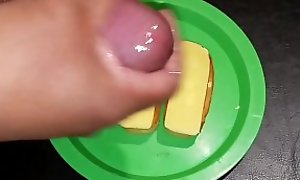 Cumming on my delicious creamy Zingers